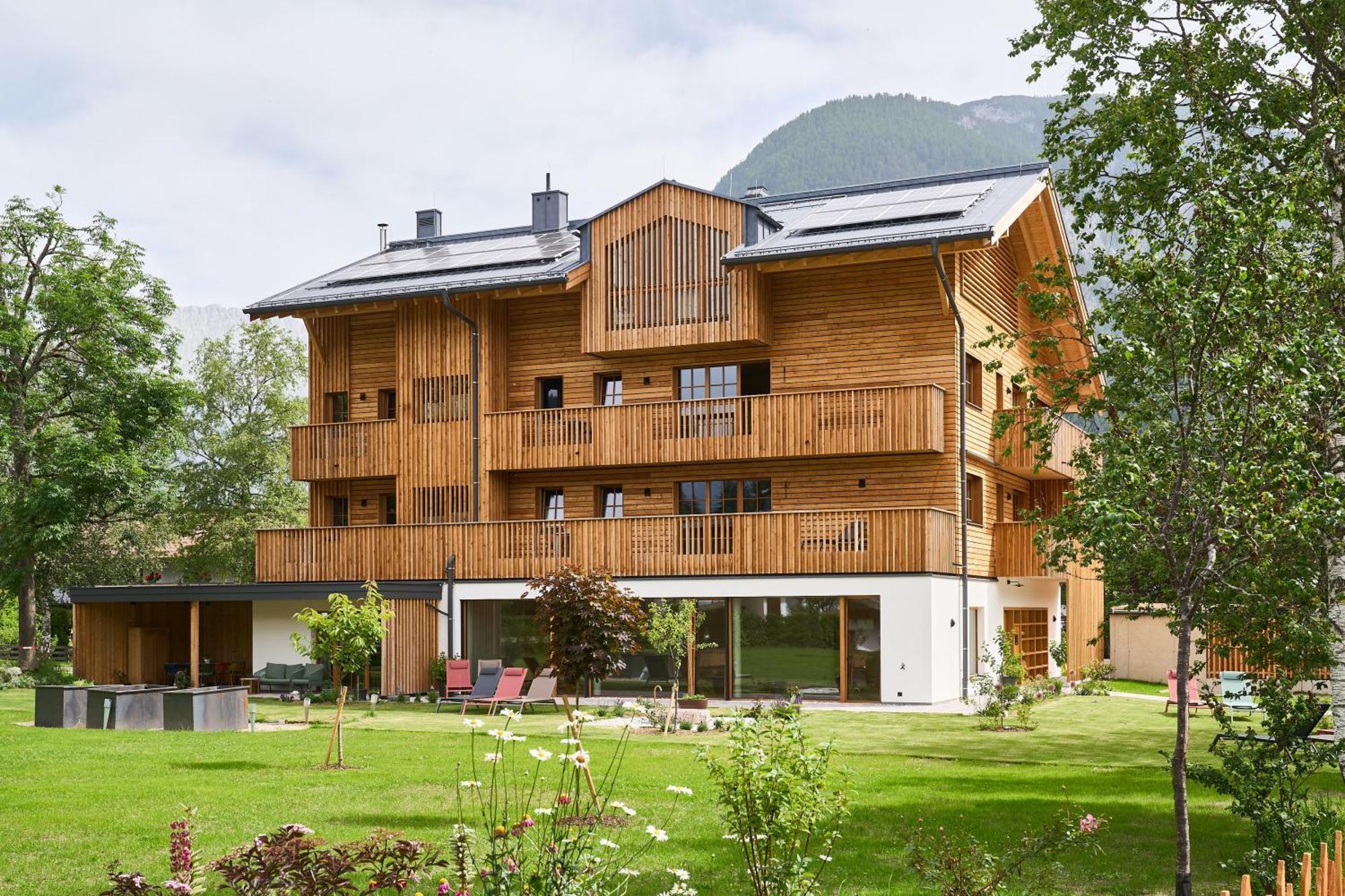 Kurblhof Natur Hotel Appartements Leutasch Bagian luar foto