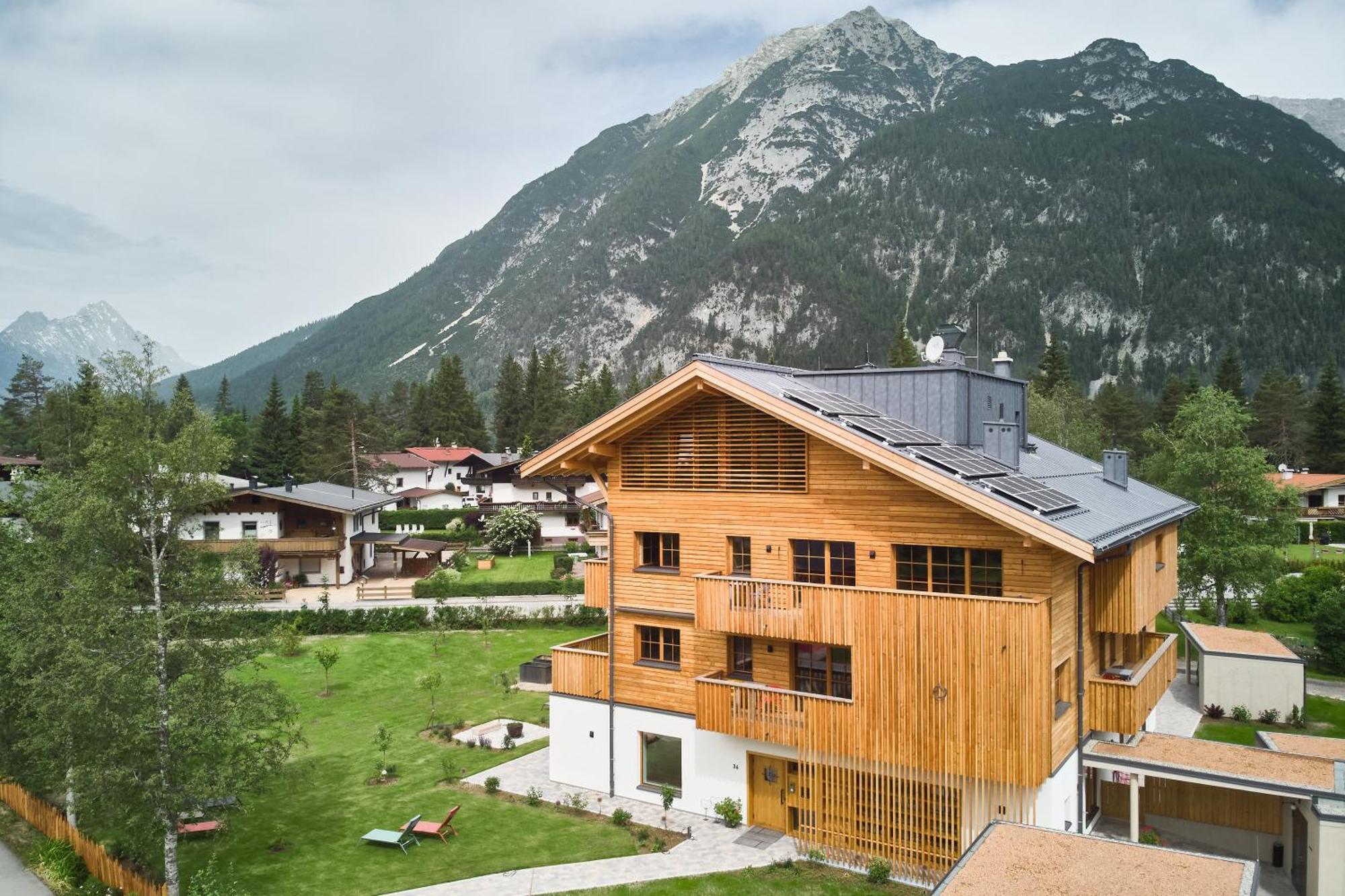 Kurblhof Natur Hotel Appartements Leutasch Bagian luar foto